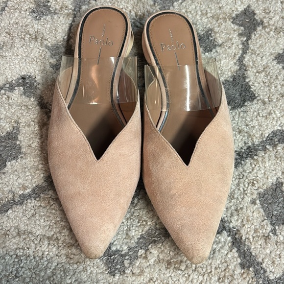 Linea Paolo Suede Mules - Picture 1 of 7